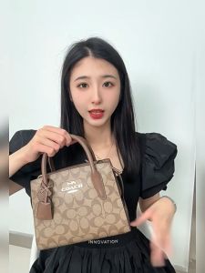 Coach sling Handle Bags official store Authentic Original Bags CP080 CP081 CP083 Leather Fashion for Women Andrea Princess Diana hand bag Size:22cmX16cmX11cm