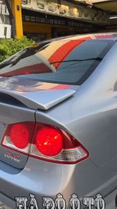 Đuôi Gió Honda Civic 2005 2006 2007 2008 2009 2010 2011 2012 2013 Mẫu Có Đèn - Đuôi Gió Civic 2005/2013 Hàng Mộc Chưa Sơn
