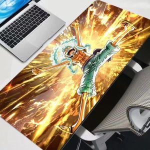 Bandai | One Piece Monkey D. Luffy Gear 5 Nika Anime Extended Desk Pad Non-Slip Anti-Dirt Gaming Mouse Pad