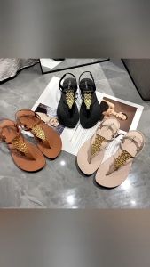 M2 Giày sandal xỏ ngón Nữ Đế Bệt Mẫu Mới Chống Trơn Trượt Siêu Hot Mùa Hè