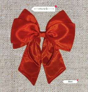 คาดผมโบว์ใหญ่2สองชั้นมีหางโบว์ มี2ขนาดXL-12นิ้วและXXL-16นิ้ว🇹🇭💕