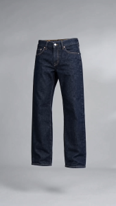 Levis 501 Original Classic Straight Fit Denim Dark Indigo Jeans for Men - High-Quality Full Length Regular Waist