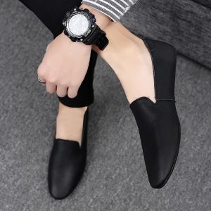 NUDANLAI | Giày da mũi nhọn thoáng khí cho nam