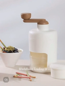 Manual Hand-cranked Ice Shaver Portable Household Ice Maker Machine Utensils White ice shaver machine