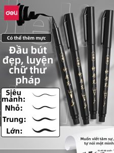deli | Bút Thư Pháp Đa Năng