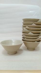 Tô nhựa melamine đường kính 14 16 20 cm màu nâu bóng đựng canh bún phở canh