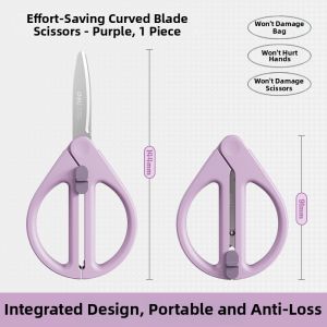 deli | Portable Child-friendly Safety Scissors for Small Projects