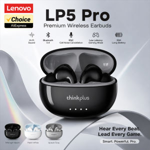 Lenovo | Lenovo LP5 PRO Wireless Bluetooth 5.4 Earphones TWS HiFi Sound Gaming Earbuds Sport Headset Long Standby Touch Control with Mic