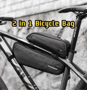 Rockbros 043 Tas Sepeda 2 in 1 Mutli Place Frame Sadel Bag Waterproof