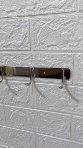 Gantungan Baju Kamar Mandi Stainless Kapstok Anti Karat Bahan Stainless Sus 304