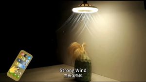 Smart Ceiling Fan Light with Remote & 360° Double Dimming - Transform Your Space