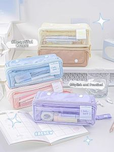 full girlish | Stylish Large Capacity School Pencil Case