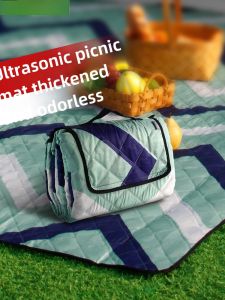 Thickened Outdoor Picnic Mat Lawn Camping Barbecue Ground Pad Waterproof Tent Moisture Proof Pad Portable Picnic Cloth