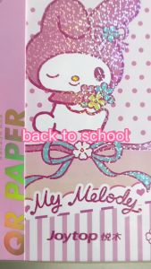 Buku tulis bergaris polos sanrio buku catatan buku kosong diary book melody cinamorrol kuromi