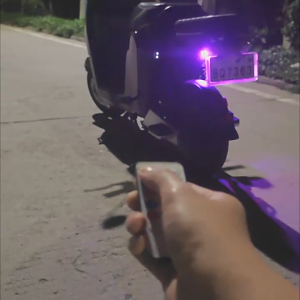 Universal Motorcycle Wireless RGB LED Flash Light Waterproof Remote Control Flashing Light Motorcycle Moto Aircraft Car Bike Warning Lights