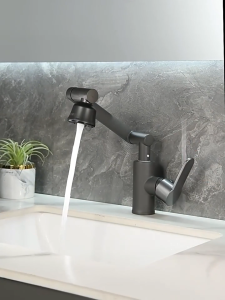 1080° Swivel Faucet Extender Dual Mode Splash Stream Universal Fit for Kitchen & Bathroom Sink Easy Install Water Saver