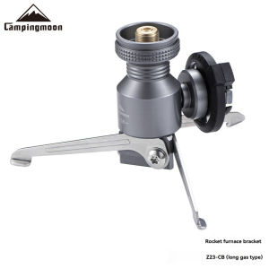 Campingmoon | Bếp Gas Ngoài Trời Siêu Nhẹ CAMPINGMOON Z23-CB XD-2-NE Bếp Đôi Kèm Túi Đựng Chất Liệu Hợp Kim Nhôm Dùng Cho Cắm Trại