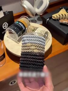 Mens Sport Durable Sweat-absorbing Elastic Hair Tie