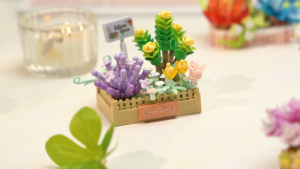 KOCO Preserved Fresh Flower Lavender 232pcs (KC02089) Micro Mini Building Brick Set