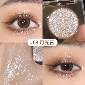 Monochrome Eye Shadow Plate Female Flash Cowherd Polarized Sequin Matte Shimmer Moonstone Thin and Glittering Diamond in the Debris Liquid Super Shiny