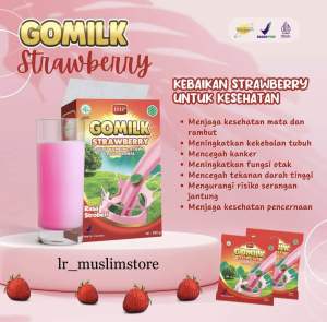 FREE BONUS GOMILK Susu Kambing Etawa Plus Herbal Original Pertama Di Indonesia