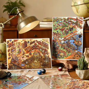 Landscape Handmade DIY Large Size Decorative Stickers