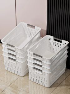 XUNHUAI | Plastic Storage Basket Home Organizer