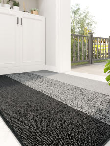Dajiang Entrance Mat Indoor Door Mat Doorstep Foot Pad Home Use Washable Modern Simple Style PVC Material Dustproof Wear Resistant