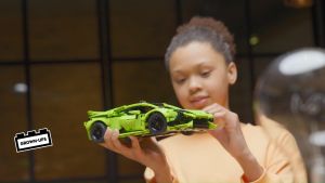 LEGO Technic 42161 Lamborghini Huracán Tecnica Building Toy Set (806 Pieces)