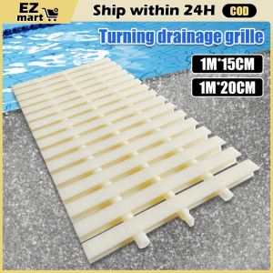 【Fast Shipping】 Swimming Pool Overflow Grid Non-slip Board Water Drain Grille Swimming Pool Gratings Swimming Pool Equipment Accessories Non-slip Board Accessories
