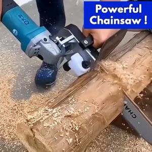 SONCO 21V 5 Inch Cordless Angle Grinder Electric Chainsaw Wood Cutting Portable Battery Electric Polisher Grinding Mesin Bateri Battery Brushless Motor