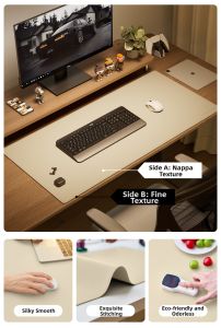 STARSDREAM | Luxury Leather Large Desk Mat