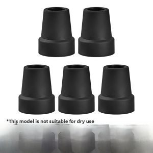 Non-Slip Rubber Walking Cane Tips Wear-Resistant Elderly Canes Accessories Anti-Slip Rubber Grips for Hiking Camping Traveling