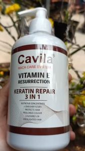 Keratin Tươi 3 Trong 1 Phục Hồi Tóc CAVILA | Made in VietNam | 500ml