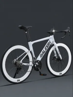 Raleigh | Integrated Full Internal Routing Aero Frame Disc Brakes Racing Road Bike