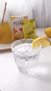 1 แถม 1 สูตรใหม่ล่าสุด VEENA HONEY LEMON วีน่า ฮันนี่ เลมอน กล่องละ 6 ซอง