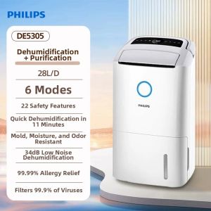 Philips | Home Use Indoor Air Purifying Dehumidifier DE3306