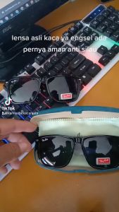 LENSA KACA ASLI KACAMATA RAYBALI PRIA WANITA ANTI SILAU UV400