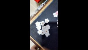 1 Miếng Dán Ủi Quần Áo Hình Hoa Anh Đào sakura Nhật bản Xinh Xắn