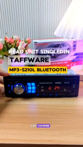 KING Taffware Tape Mobil Bluetooth Full Bass Audio MP3 Player Wireless 12 Pin Plug MP3-S210L