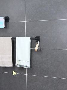 TAOSHI | Wall Mounted No Drilling Towel Rack