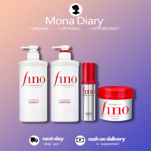 🌸100% Authentic🌸Fino Premium Touch Hair Mask 230g / Fino Oil 70ml / Shampoo & Conditioner 550ml  oil control fluffy and smooth improves frizz and damage
