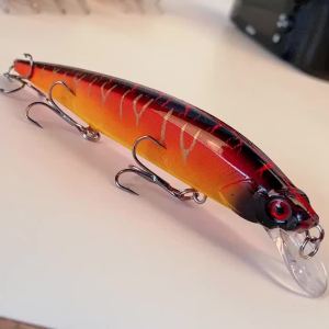 Bộ Mồi Câu Cá Proberos Minnow Bộ Mồi Cứng Cá Nhựa Nhân Tạo Cho Cá Bass Sunfish Giả Mạo Biển & Nước Ngọt