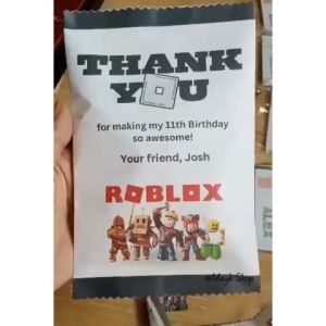 Personalized chipbags 7x5 inches FOR BIRTHDAY/ GIFT/ SOUVENIRS/ GIVEAWAYS MOTHERS DAY
