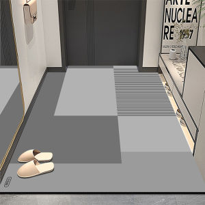 Wanrenfu Carpet | Diatomaceous Earth Cuttable Absorbent Non-Slip Wash-Free Wipeable Entryway Mat