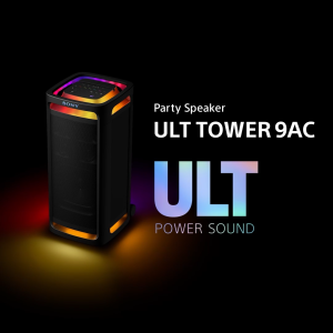 [FREE ULT MIC] Sony ULT Tower 9AC Party Speaker | Massive Bass | 360 Party Light | Karaoke | SRSULT900ACCSP6