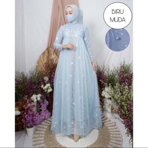 GAMIS AURELIA /  GAMIS BRUKAT / BAJU LEBARAN / PAKAIAN WANITA / GAUN PESTA / KEBAYA / JUMBO SIZE