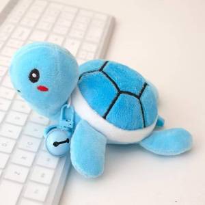 Beast Kingdom | Newest Dopamine Turtle Backpack Pendant Keychain Kawaii Plush Toy Figure Doll Cartoon Cute Gift Doll for Friends Suitable Doll