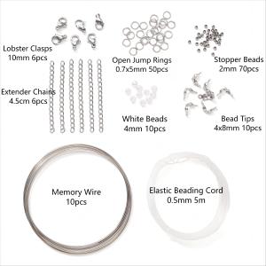 Approx 4250Pcs 24 Grids Glass Seed Beads Tube Beads Set for DIY Bracelet Necklace Earrings Handcraft Jewelry Making Materials