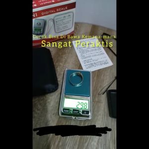Timbangan Digital emas Pocket 200 gram